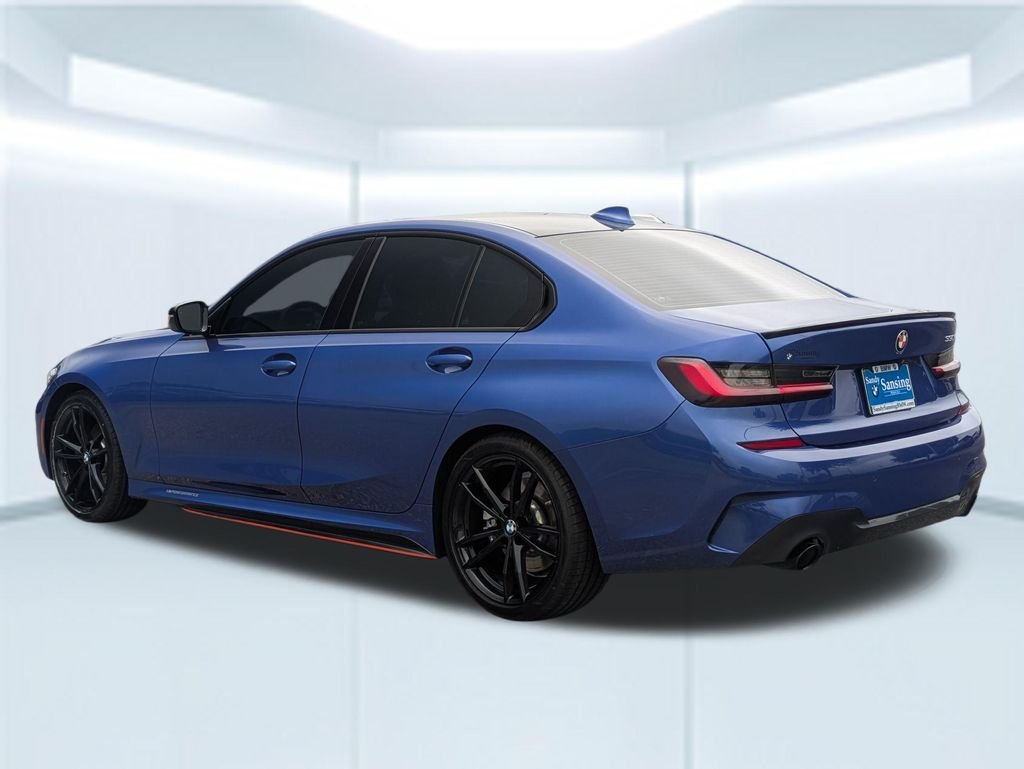 Used 2022 Blue BMW 330i image 3