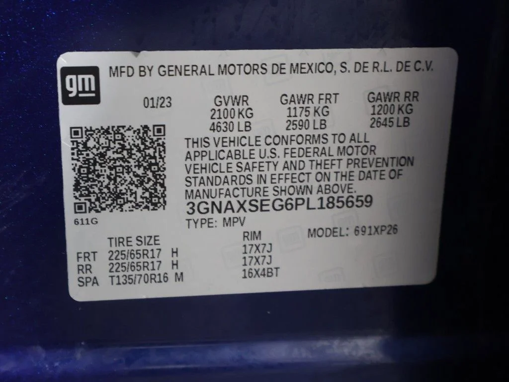 Used 2023 Blue Chevrolet LS image 48