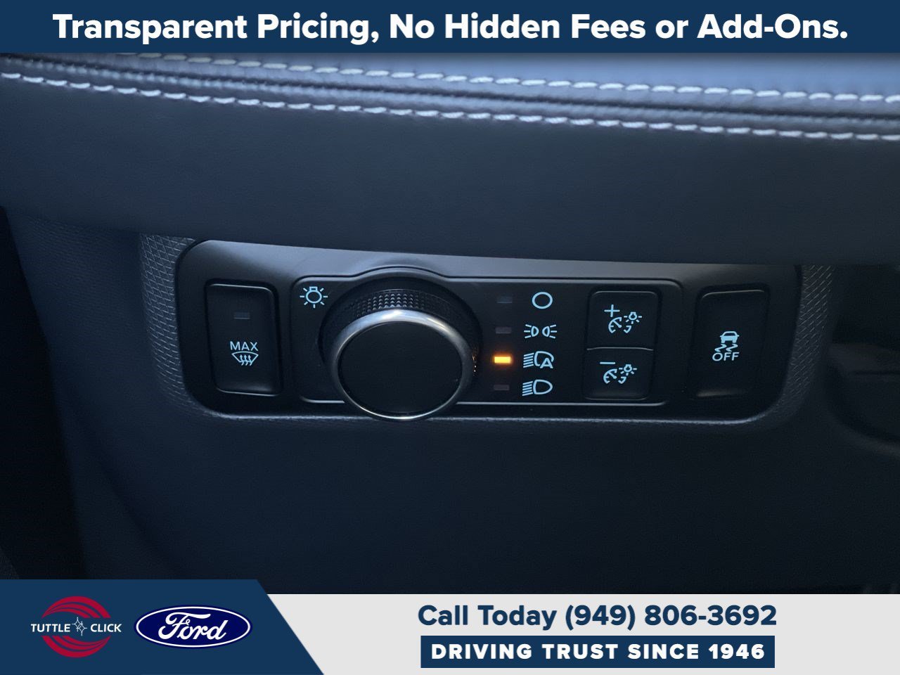 Certified Used 2024 Shadow Black Ford Select image 33