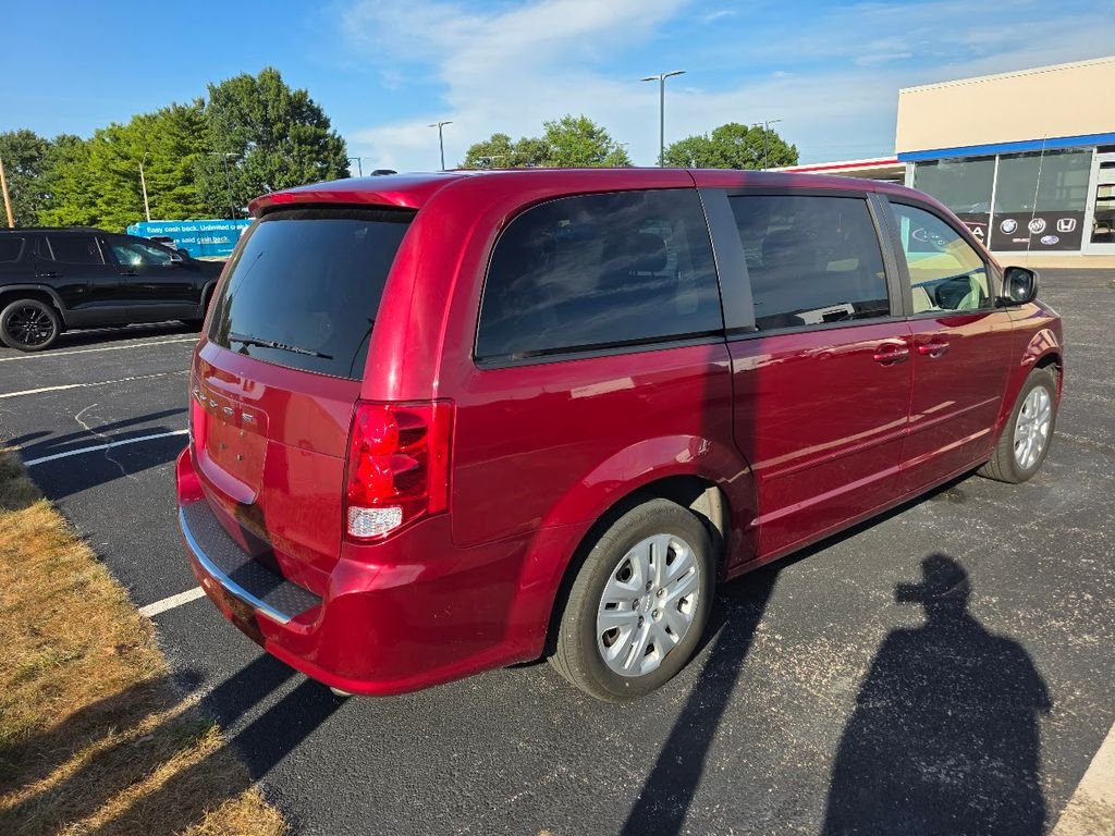 Used 2014 Deep Cherry Red Crystal Pearlcoat Dodge SE image 3