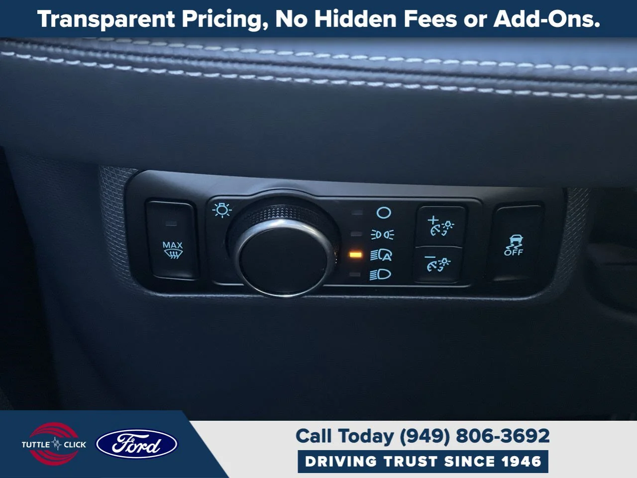 Used 2024 SHADOW BLACK Ford Select image 33