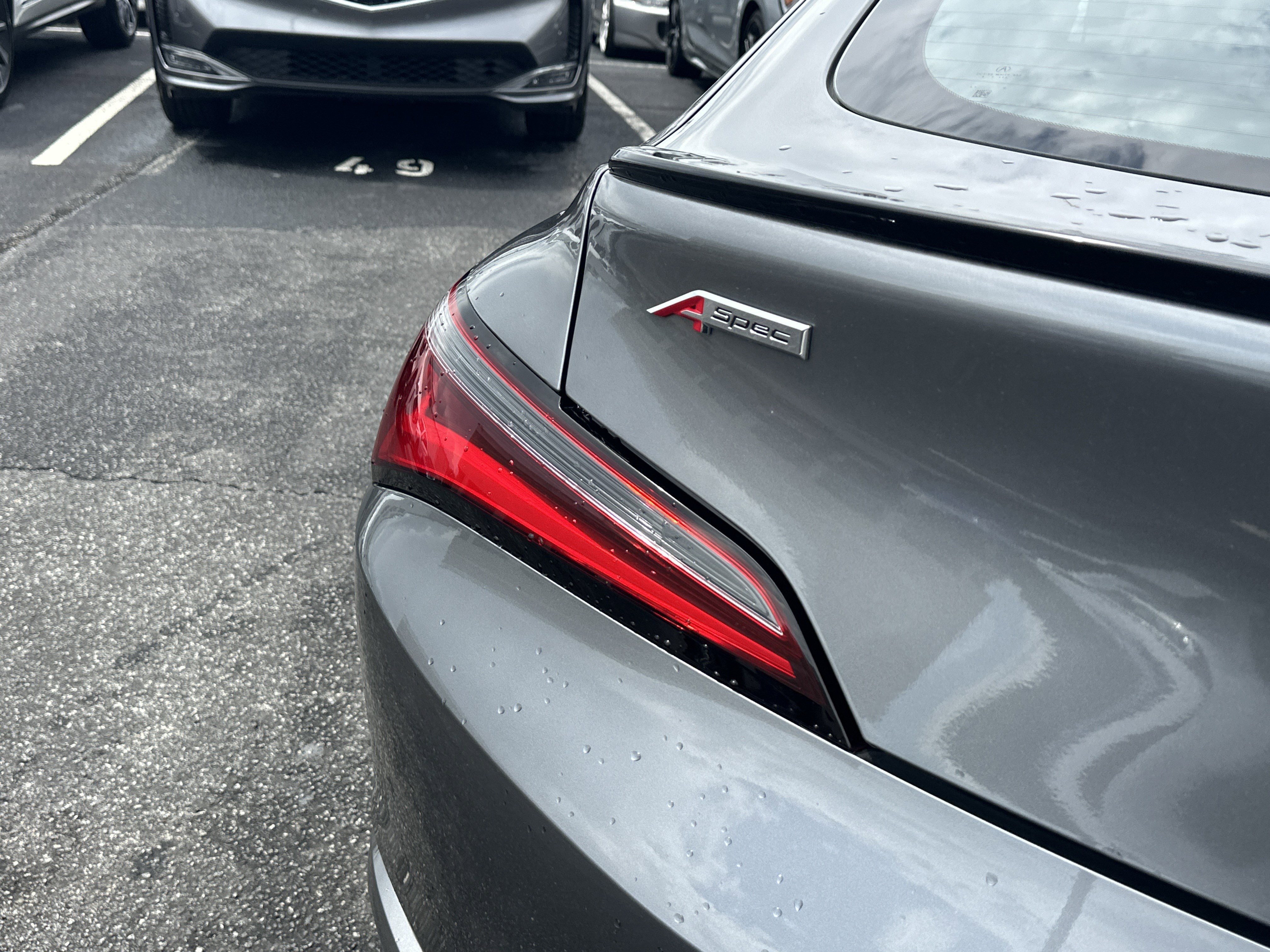 Certified Used 2025 Liquid Carbon Metallic Acura w/A-Spec Package image 19