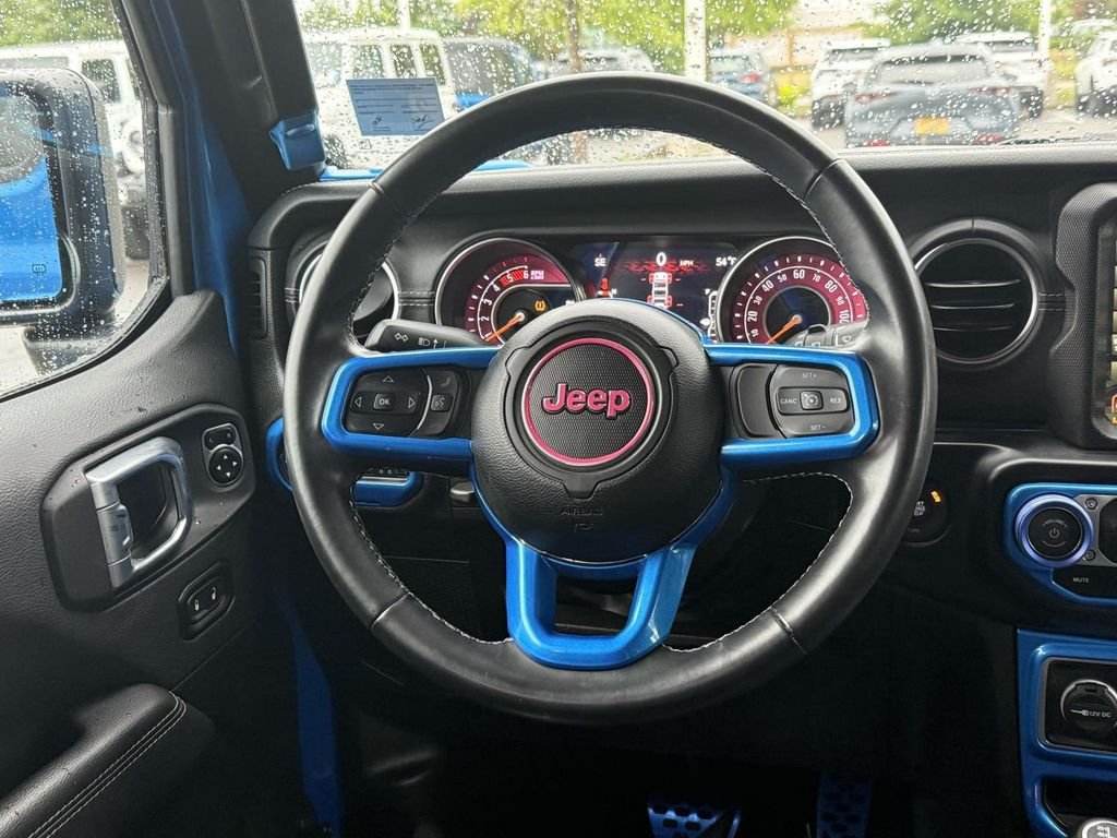 Used 2022 Blue Jeep Unlimited Sahara image 19