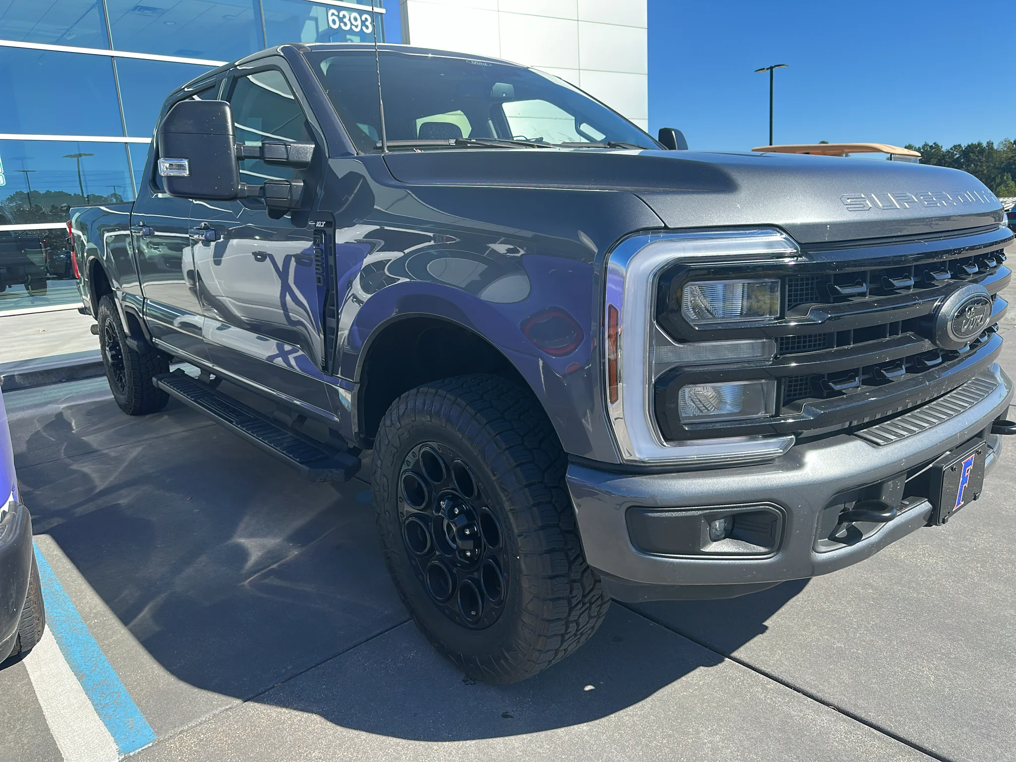 Used 2024 Carbonized Gray Metallic Ford XLT image 2