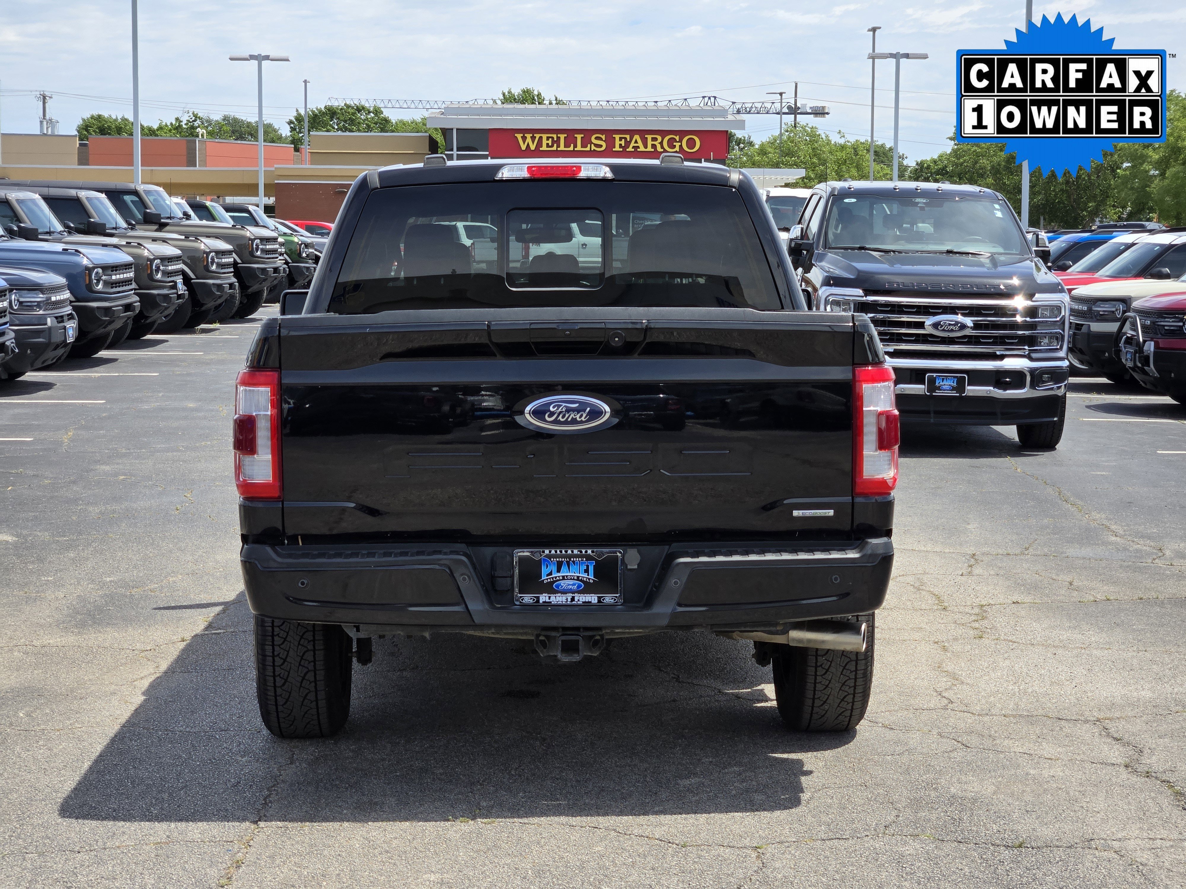 Certified Used 2023 Black Metallic Ford Lariat image 6