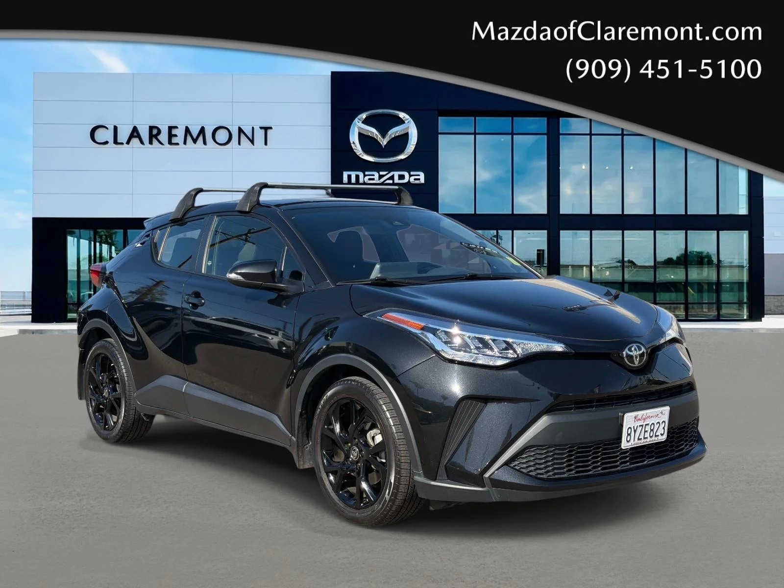 Used 2021 Black Sand Pearl Toyota LE FWD (Natl) image 1