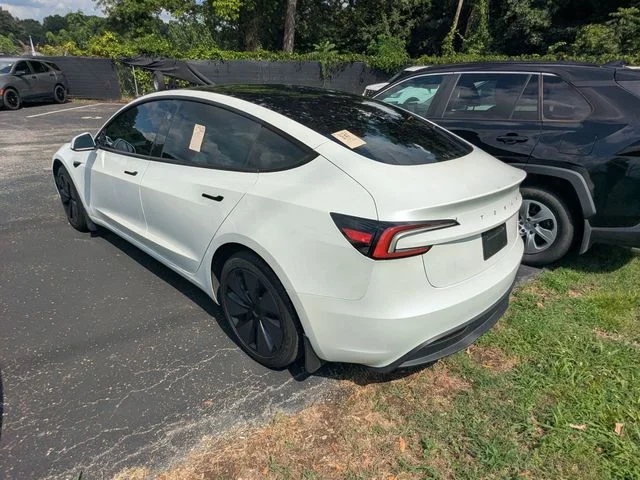 Used 2025 Pearl White Multi-Coat Tesla Long Range image 4