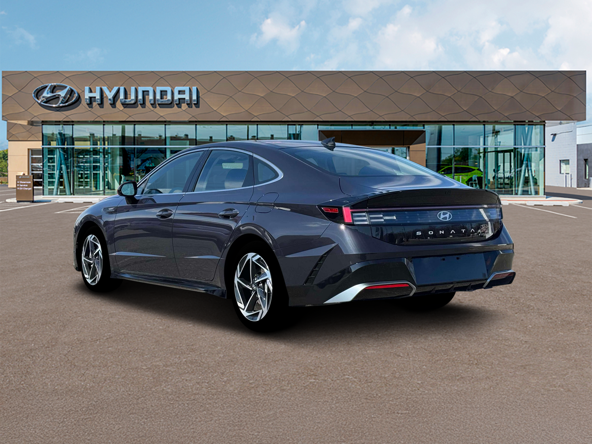 New 2025 Blue Hyundai SEL Convenience image 5