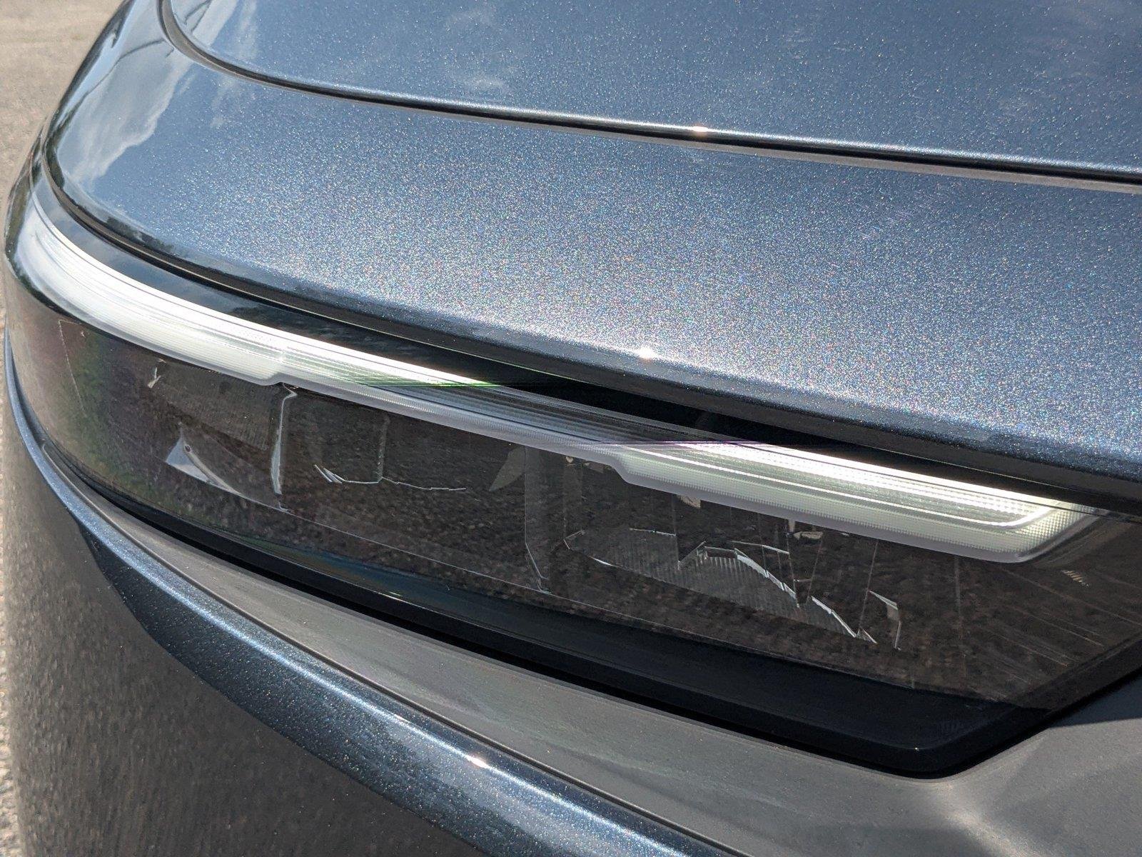 Used 2024 Meteorite Gray Metallic Honda EX image 9