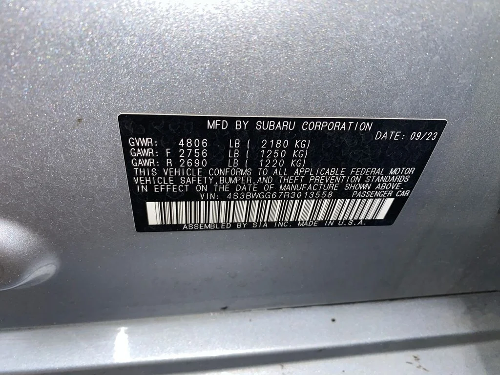Certified Used 2024 Silver Subaru Sport image 37
