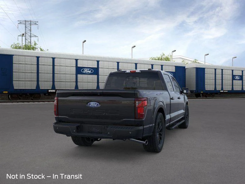 New 2026 Agate Black Metallic Ford XLT image 8