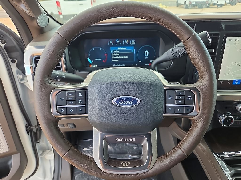 New 2026 Star White Metallic Tri-Coat Ford F-350® King Ranch® image 21