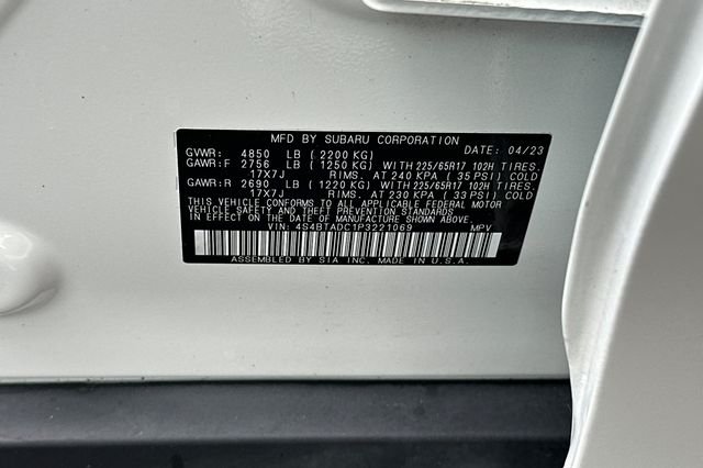 Certified Used 2023 White Subaru Premium image 41