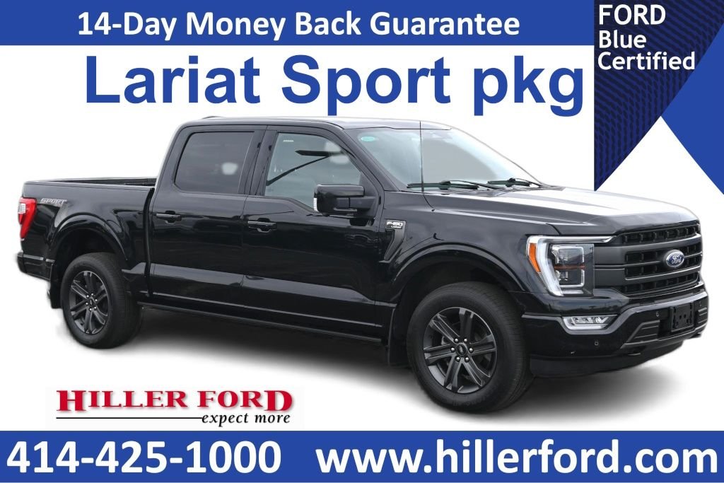 Certified Used 2023 Black Ford Lariat image 43