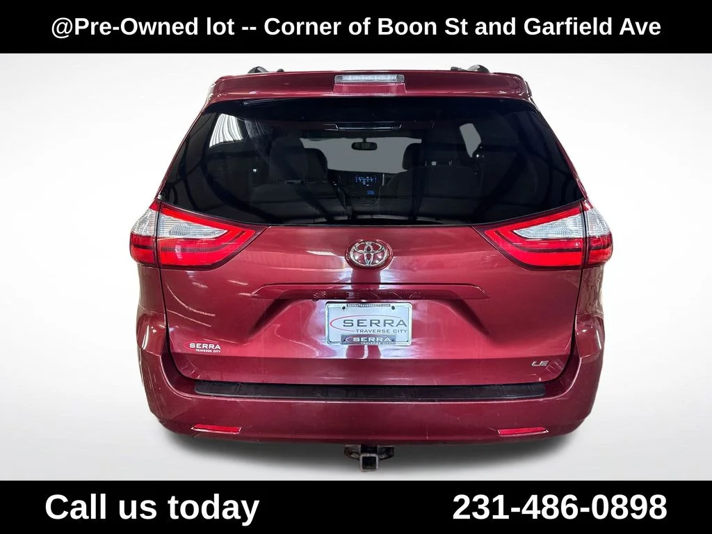 Used 2017 Red Toyota LE image 4