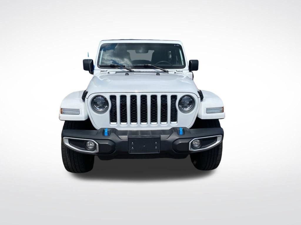 Used 2023 Jeep Wrangler 4xe Sahara 4XE with VIN 1C4JJXP69PW703723 for sale in Monticello, Minnesota
