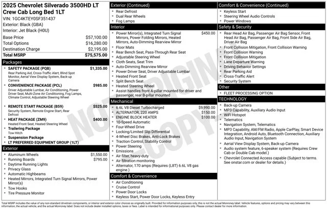 Used 2025 Black Chevrolet LT image 9