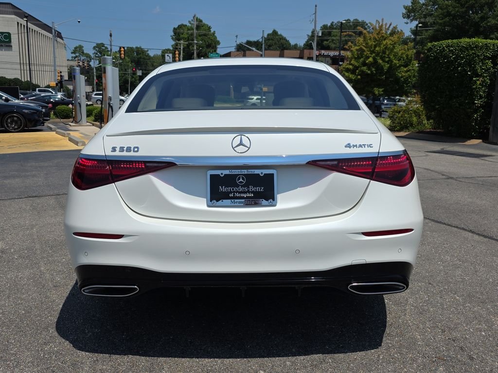 Certified Used 2022 White Mercedes-Benz S 580 image 4