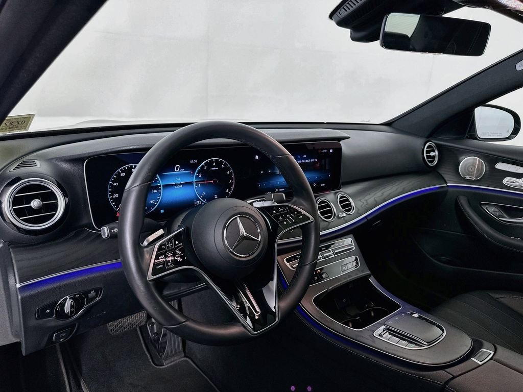 Certified Used 2023 Black Mercedes-Benz E 350 image 6