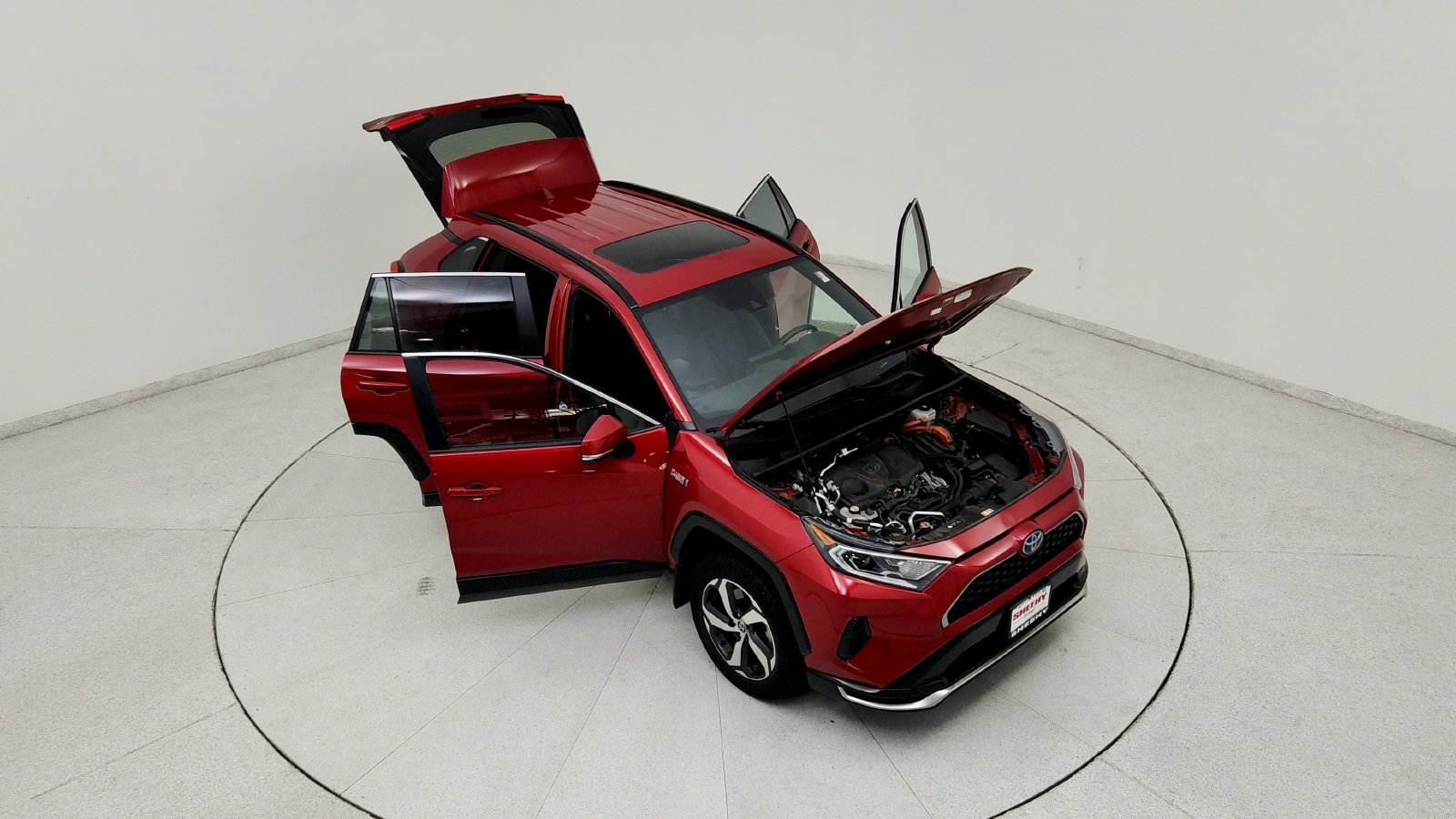 Used 2021 Red Toyota SE image 21