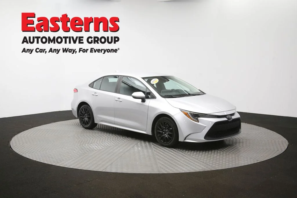 Used 2021 Silver Toyota LE image 47