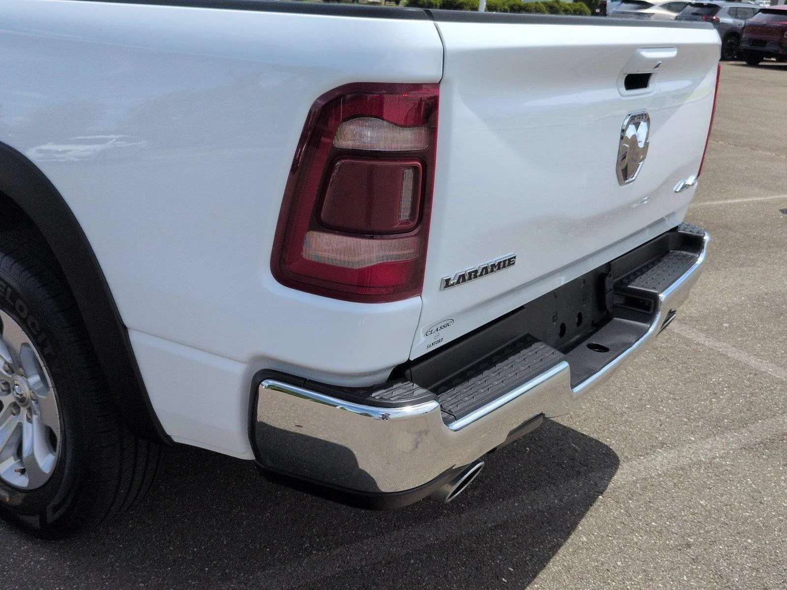 Used 2024 Bright White Clearcoat Ram Laramie image 12