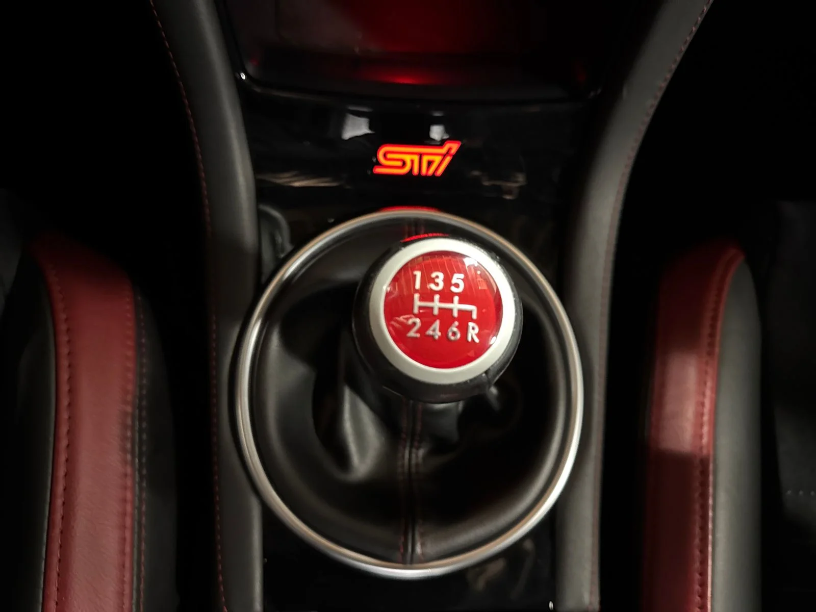 Used 2019 Crystal White Pearl Subaru STi image 19