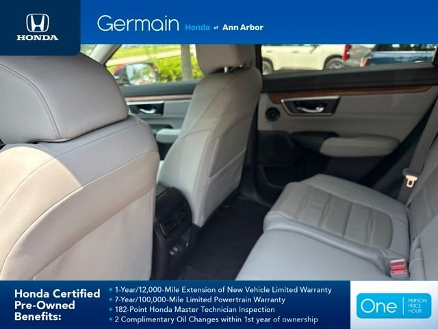 Certified Used 2021 Radiant Red Metallic Honda AWD EX-L image 14