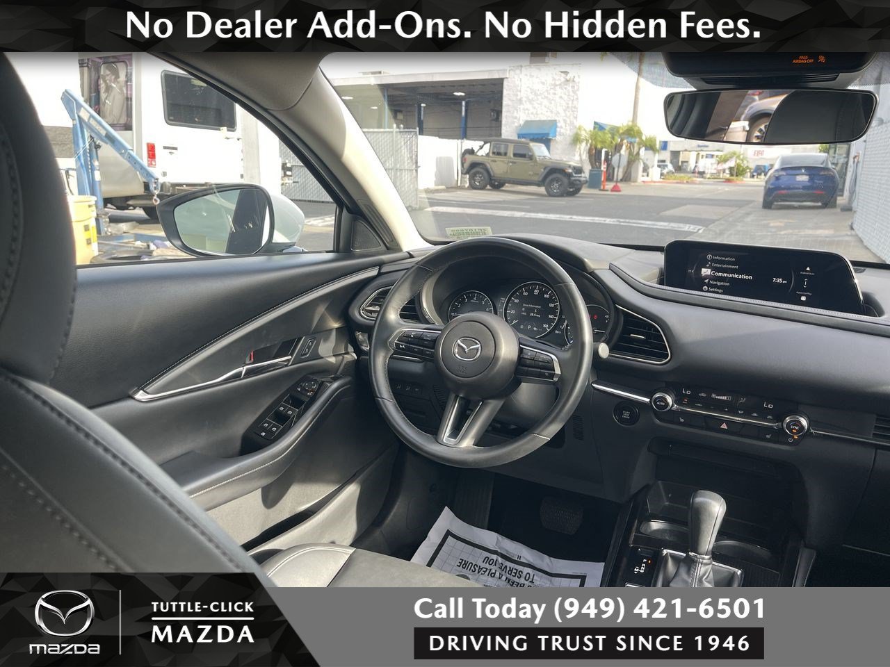 Used 2025 Snowflake White Pearl Mica Mazda 2.5 S Preferred Package image 10