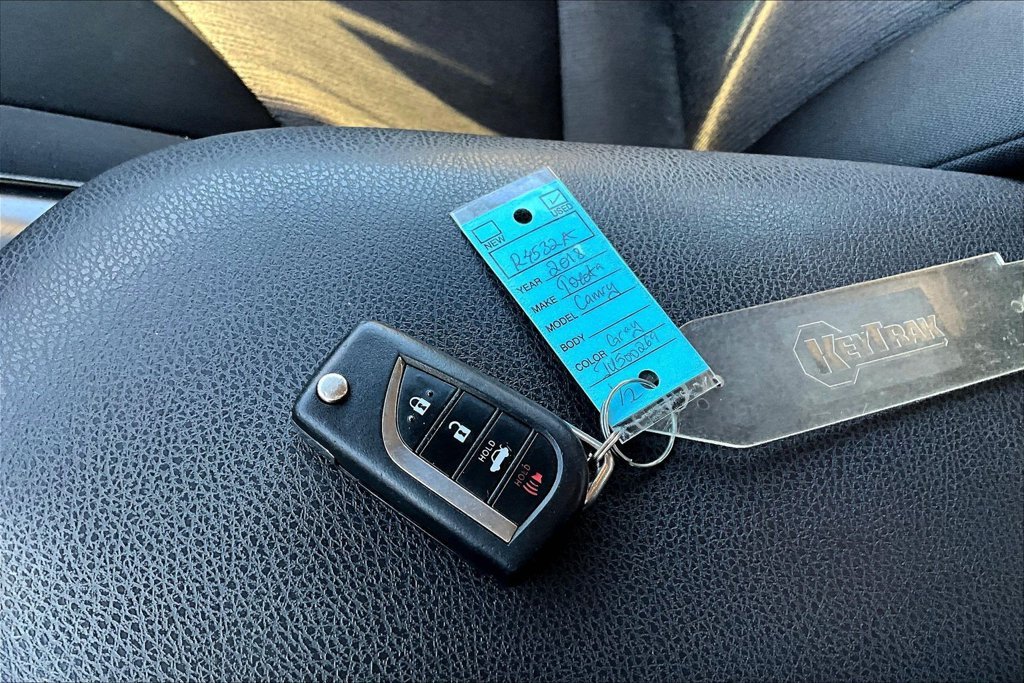 Used 2018 Blue Toyota LE image 35