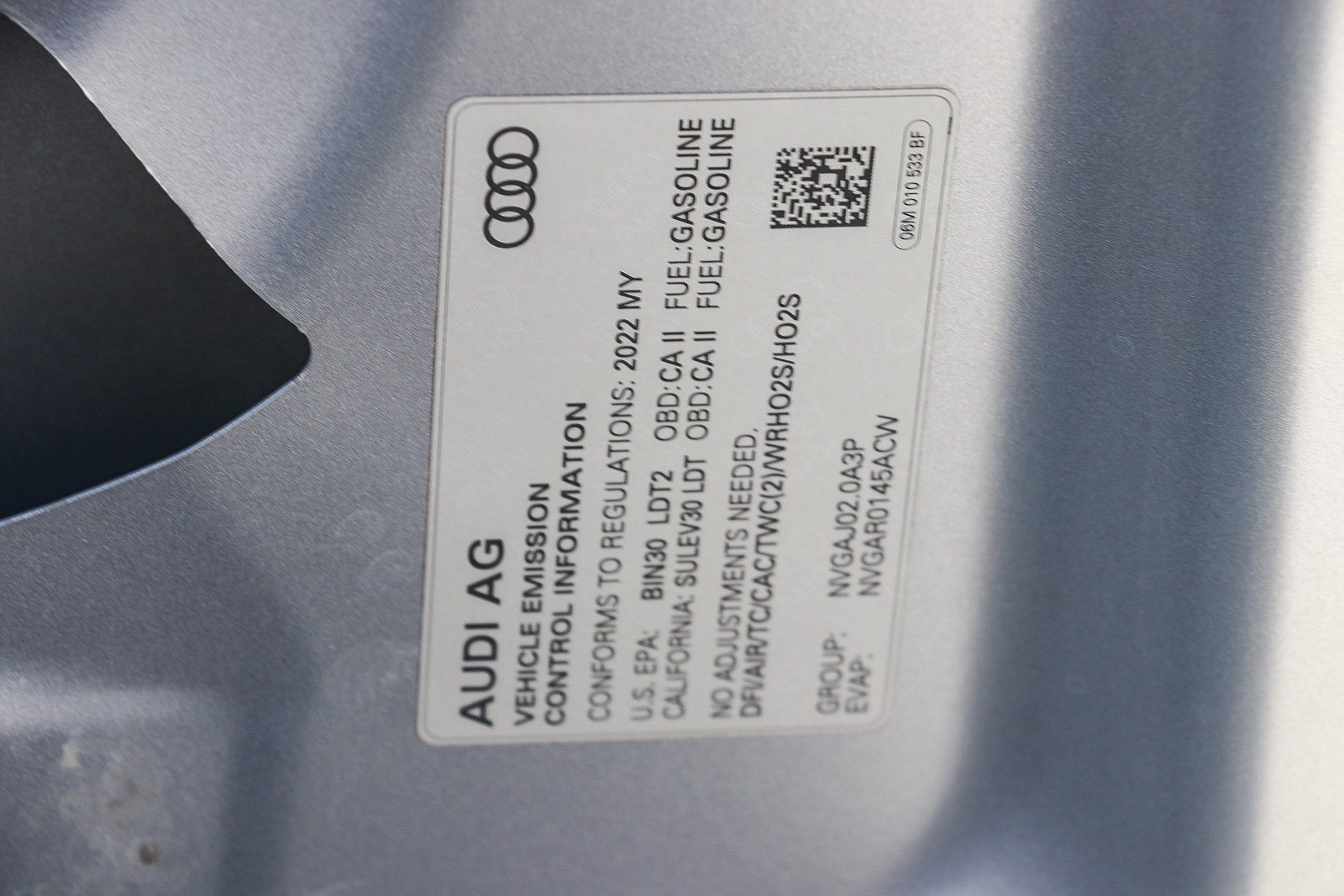 Used 2022 Florett Silver Metallic Audi S line Premium Plus image 28
