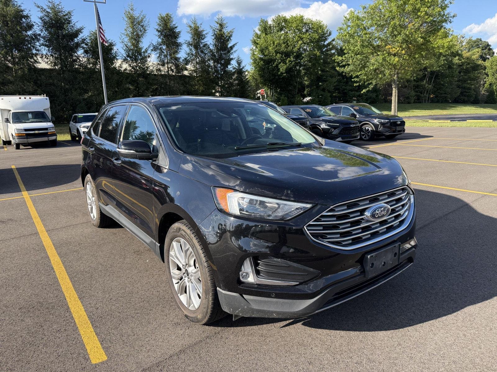 Used 2023 Agate Black Ford Titanium image 3