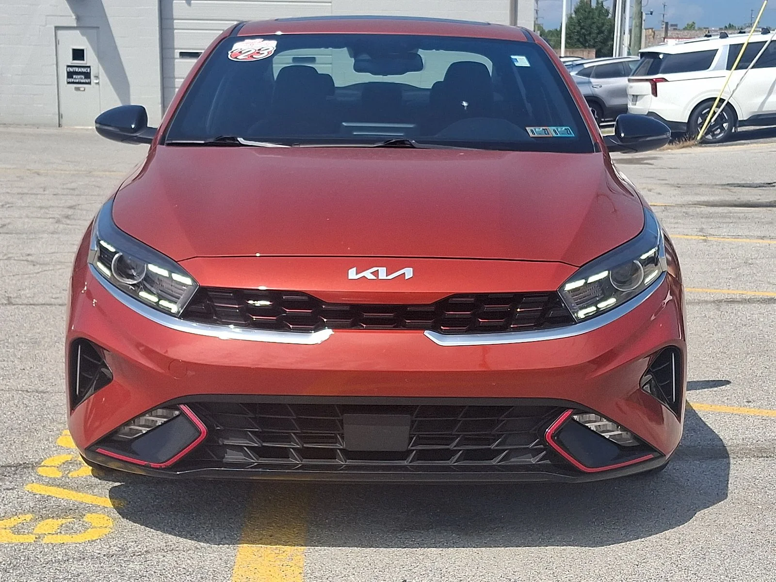 Certified Used 2023 Red Kia GT-Line image 7