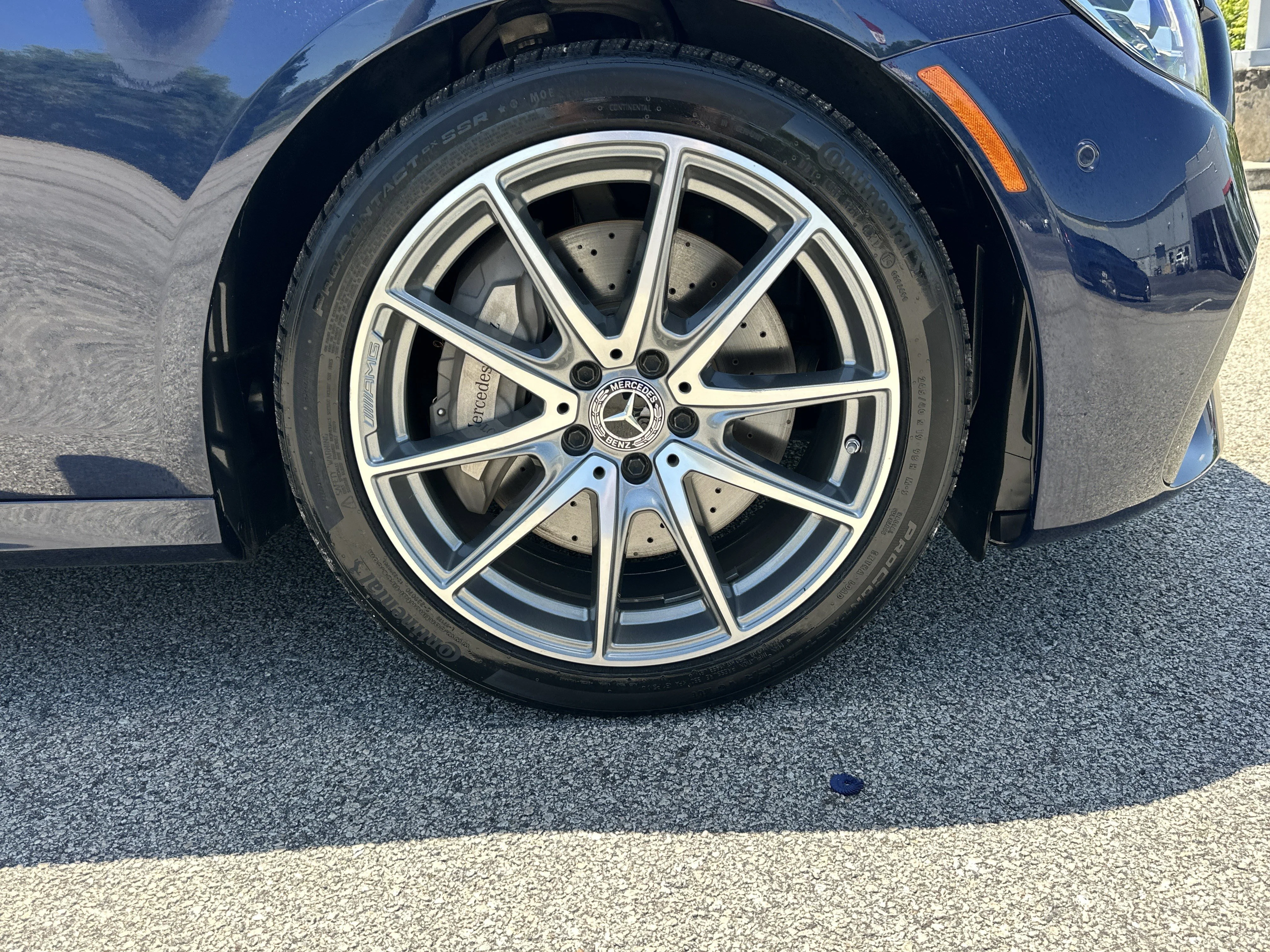 Used 2021 Lunar Blue Metallic Mercedes-Benz E 350 image 12