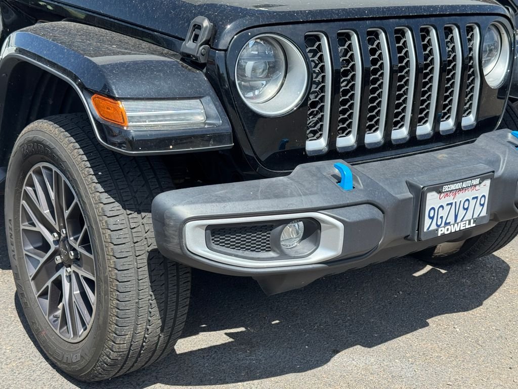 Certified Used 2023 Black Jeep Sahara 4xe image 13