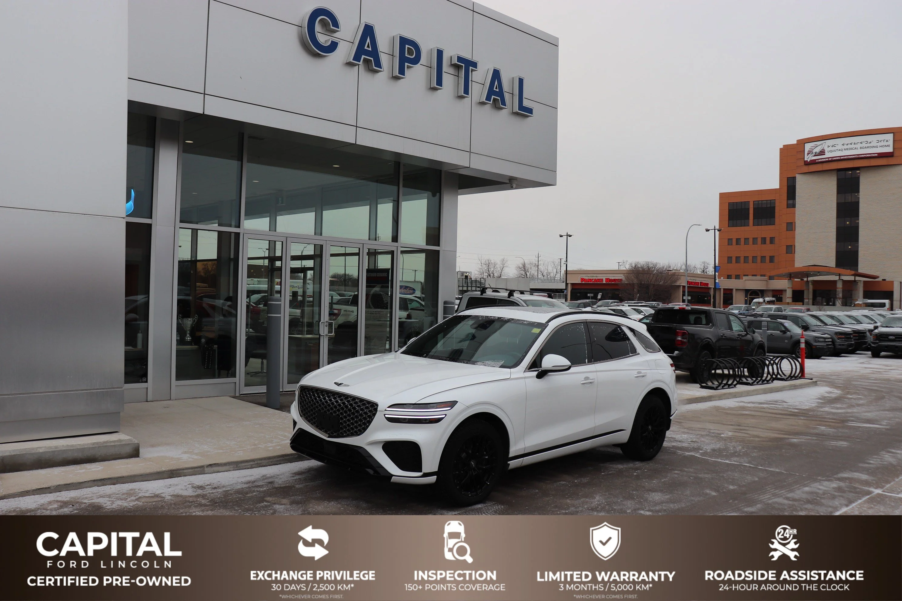 Certified Used 2023 White Genesis 3.5T Sport image 1