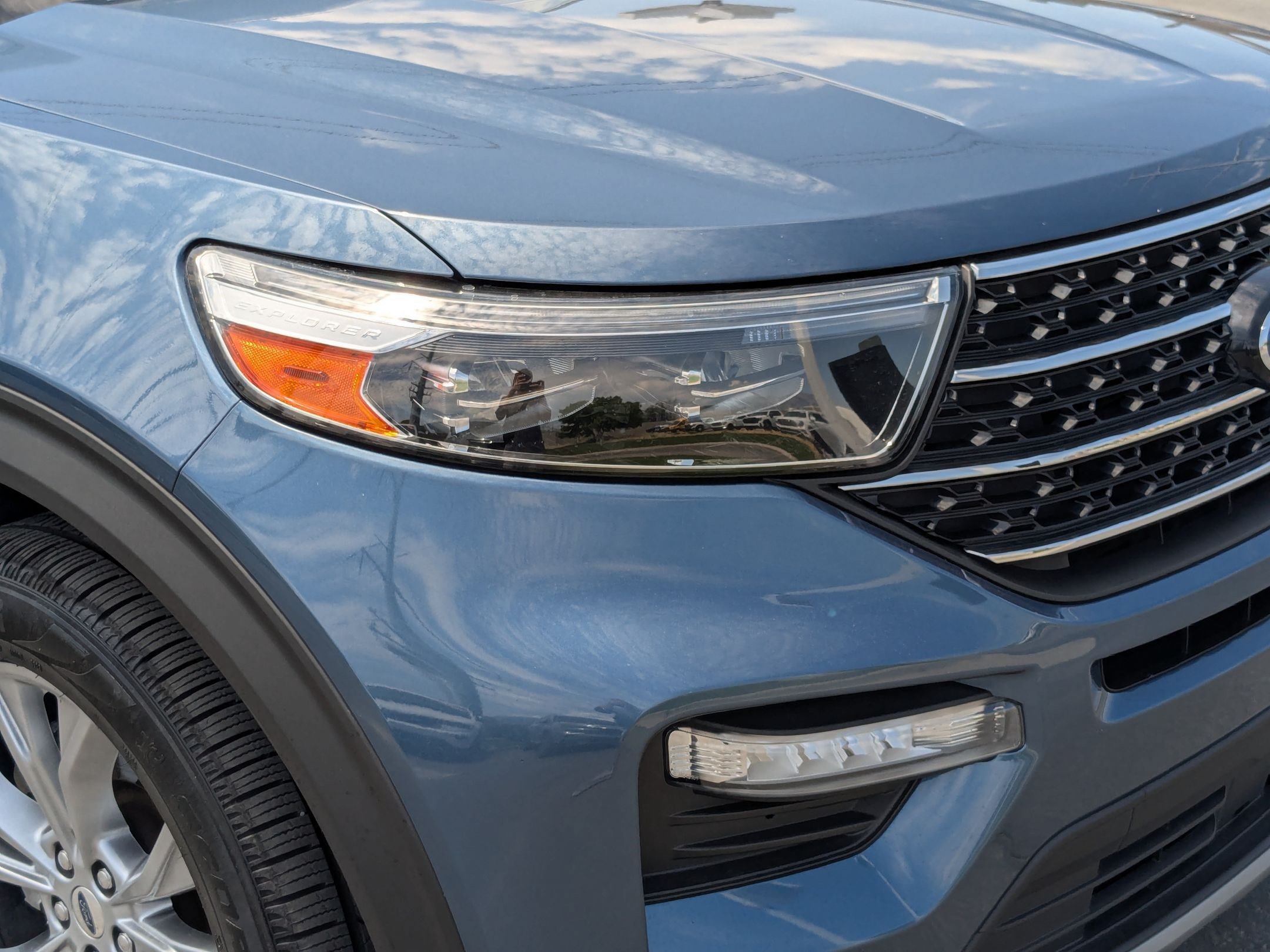 Used 2020 Blue Metallic Ford XLT image 11