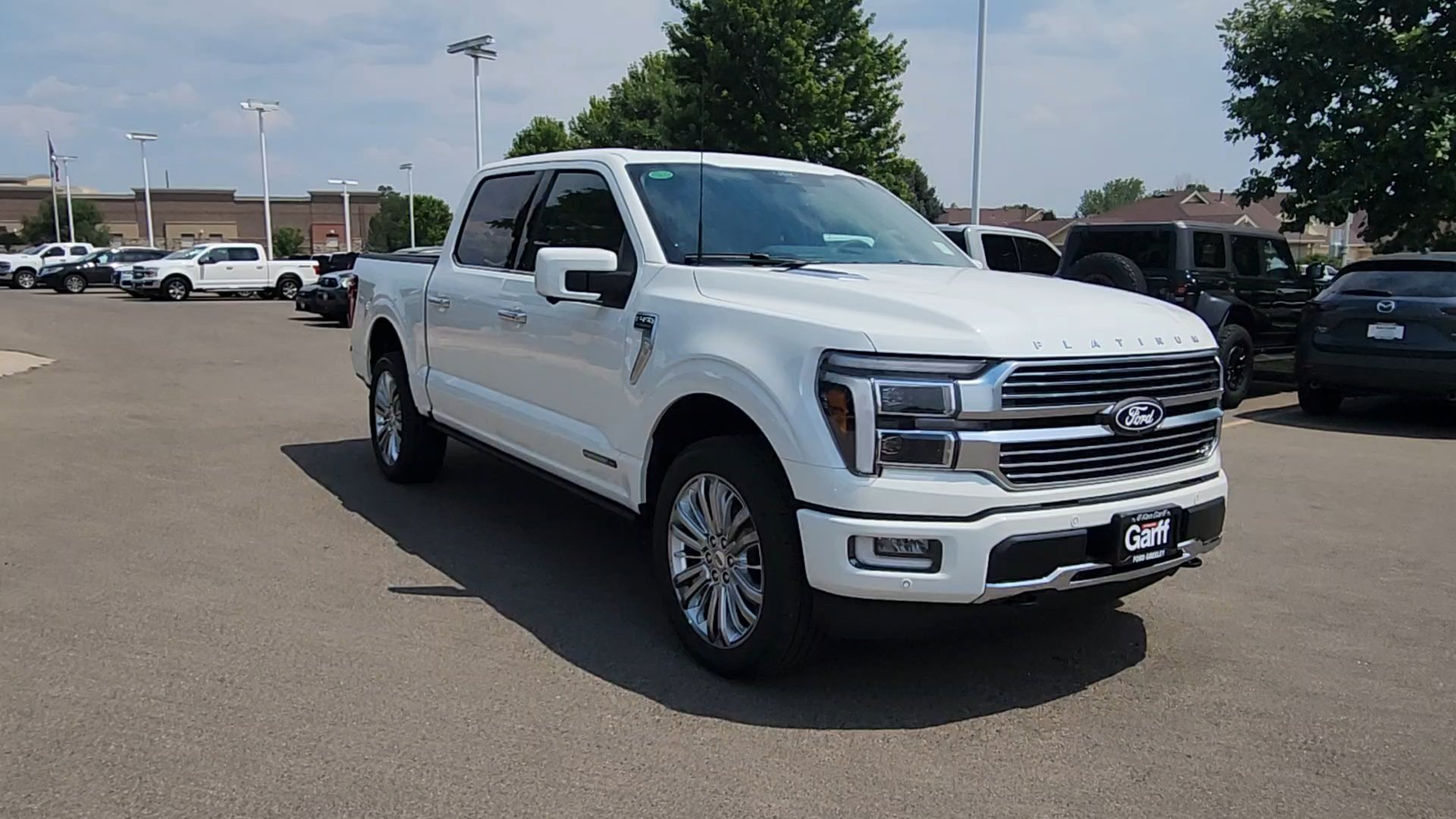 New 2026 Star White Metallic Tri-Coat Ford Platinum image 14