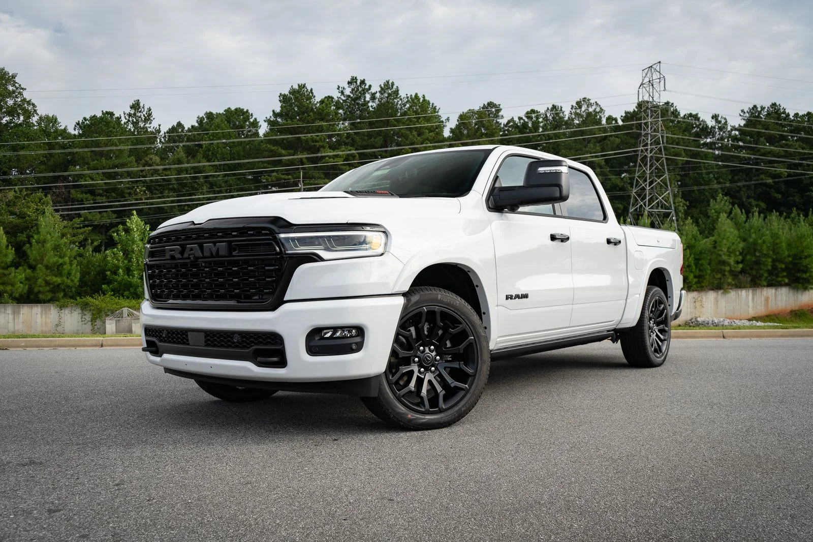 New 2026 Bright White Clear-Coat Exterior Paint RAM Limited image 5