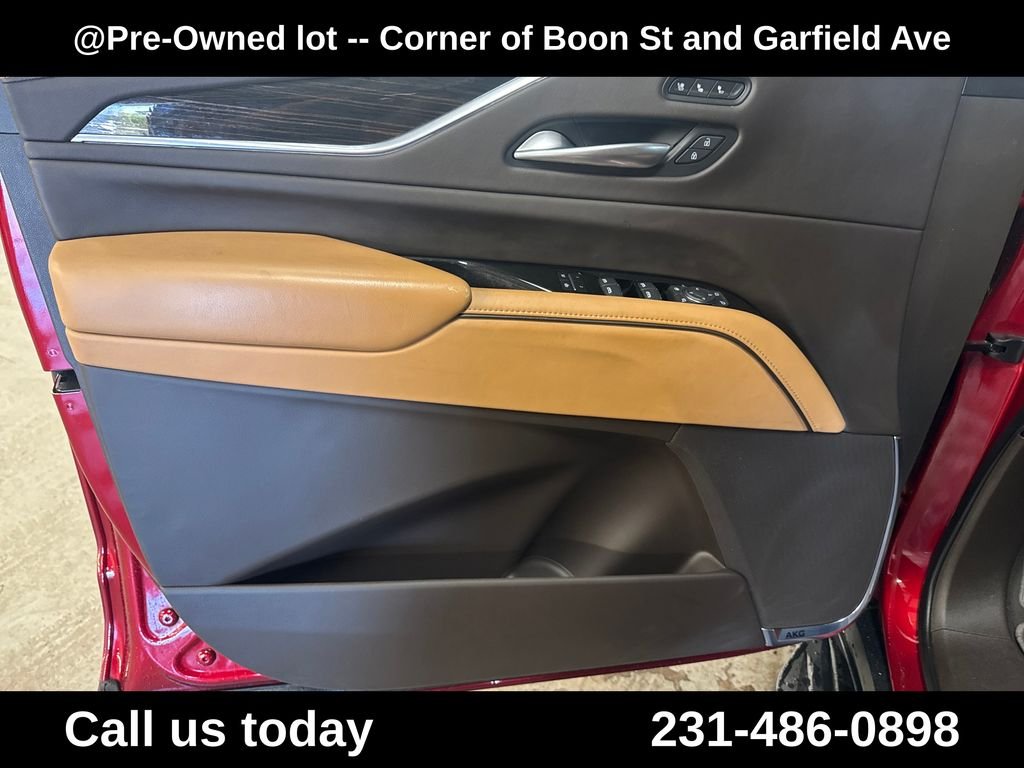 Used 2021 Red Cadillac Premium Luxury image 15