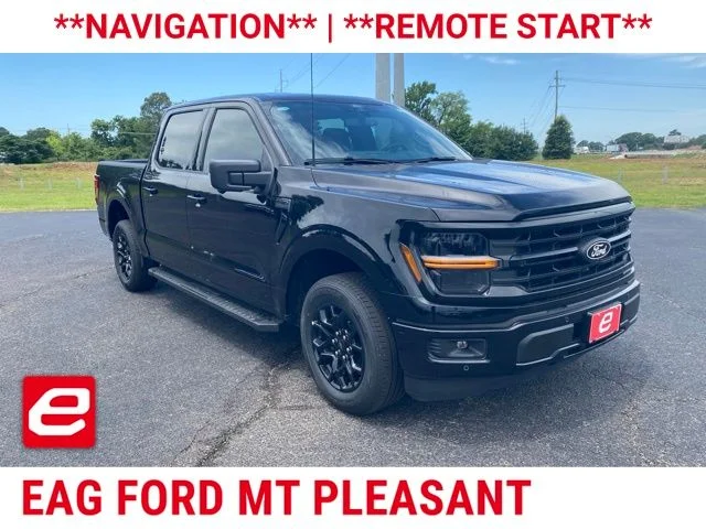 New 2026 Agate Black Metallic Ford XLT image 1
