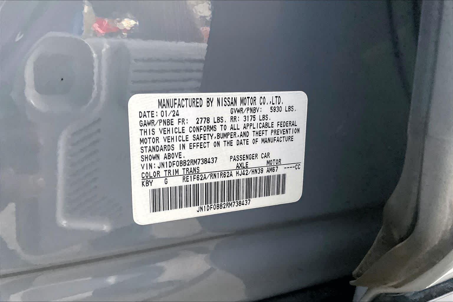Used 2024 Boulder Gray Pearl Nissan EVOLVE+ image 33