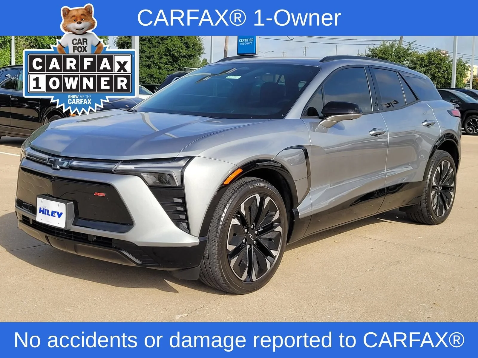 Used 2024 Chevrolet Blazer EV RS with VIN 3GNKDCRJ4RS179473 for sale in Rockwall, TX