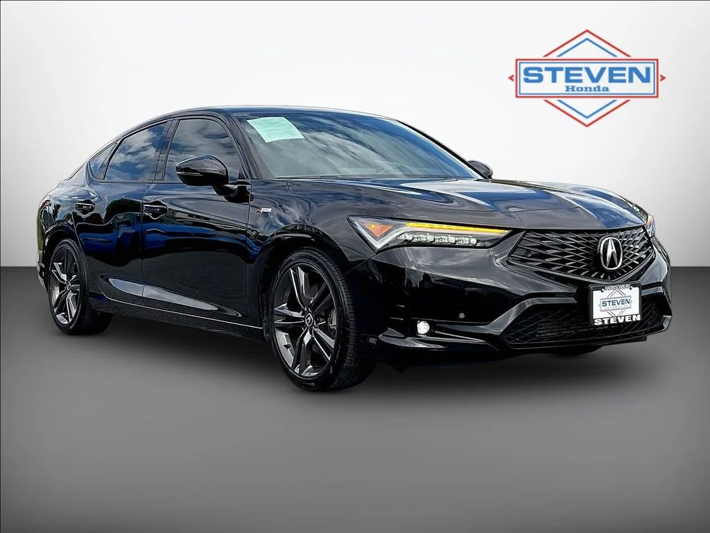 Used 2023 Majestic Black Pearl Acura A-Spec Tech Package image 1