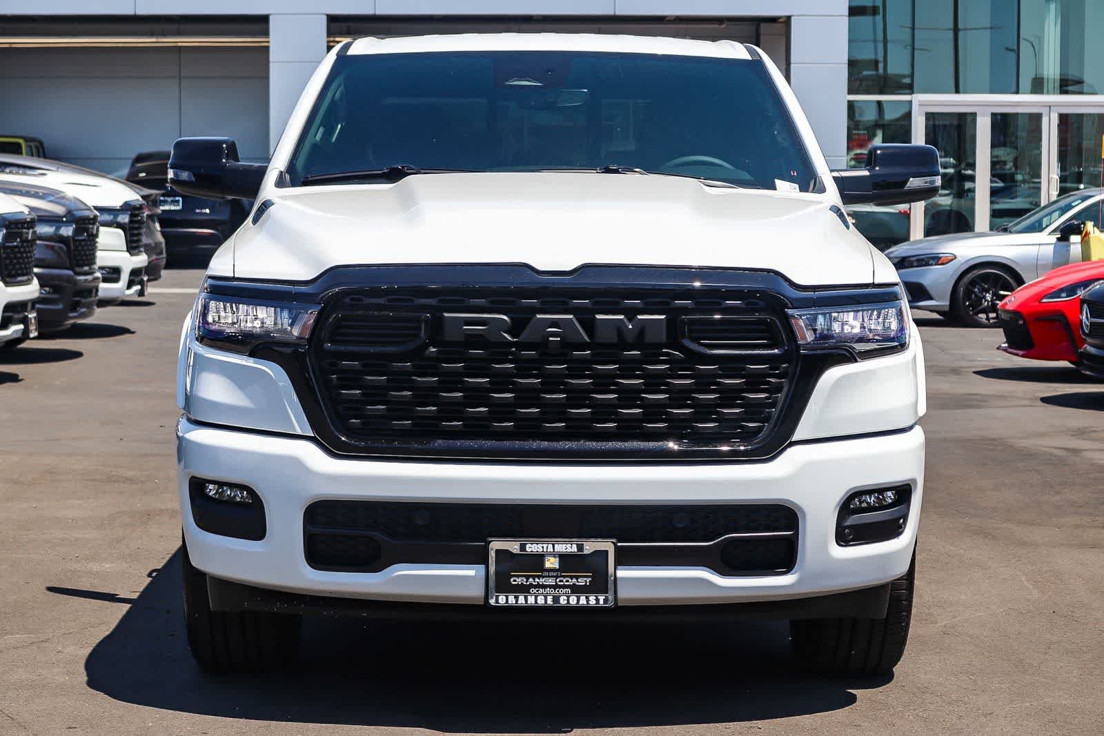 New 2026 Bright White Clear-Coat Exterior Paint RAM Big Horn image 2