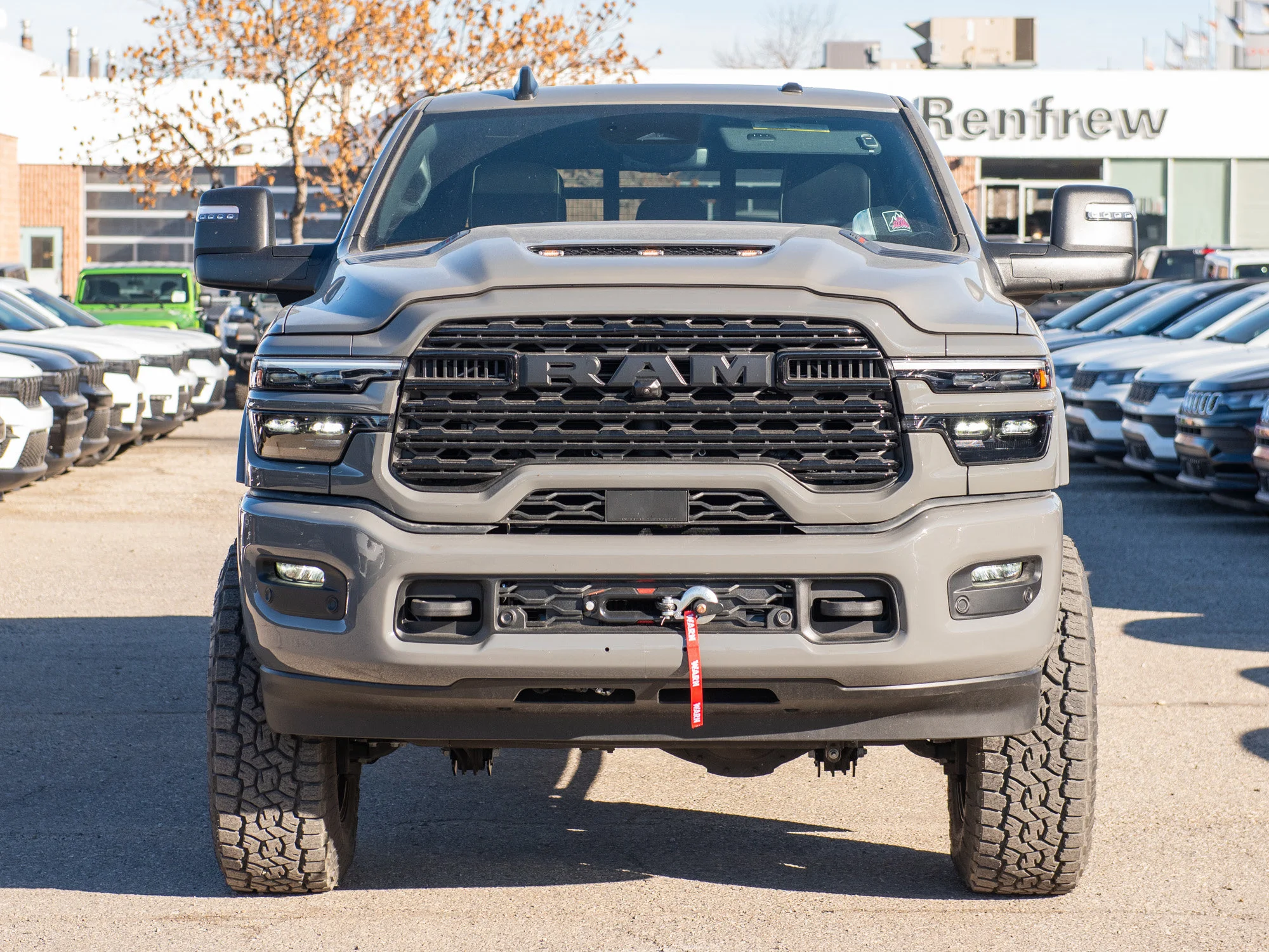 Used 2026 Grey RAM Limited* Mega Cab, 5 Inch Lift, 37s, Winch, Limitless Sled Deck image 14