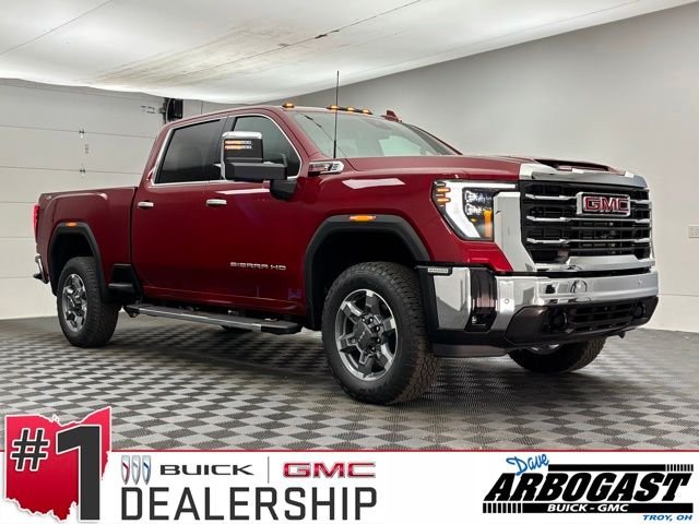 New 2026 Volcanic Red Tintcoat GMC SLT image 1