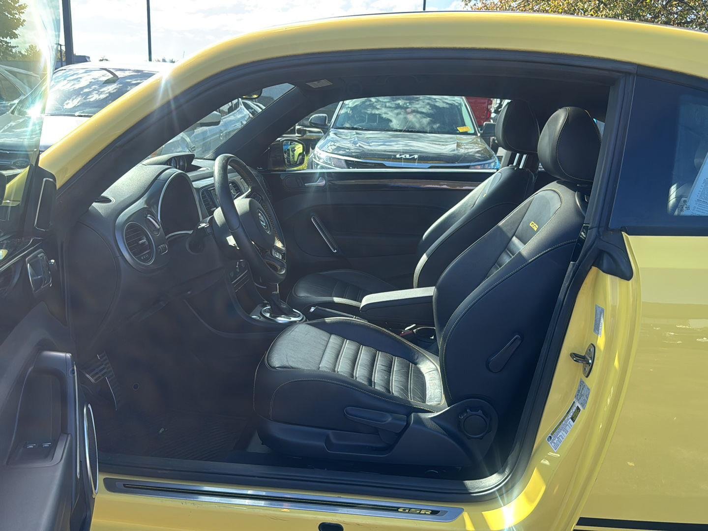 Used 2014 Yellow Rush/Black Volkswagen 2.0T Turbo GSR image 12