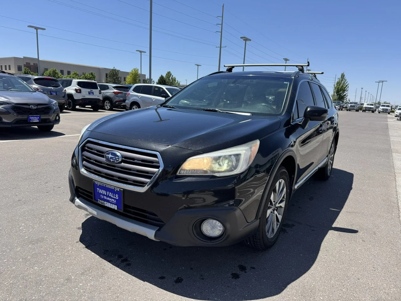 Used 2017 Crystal Black Silica Subaru Touring image 3