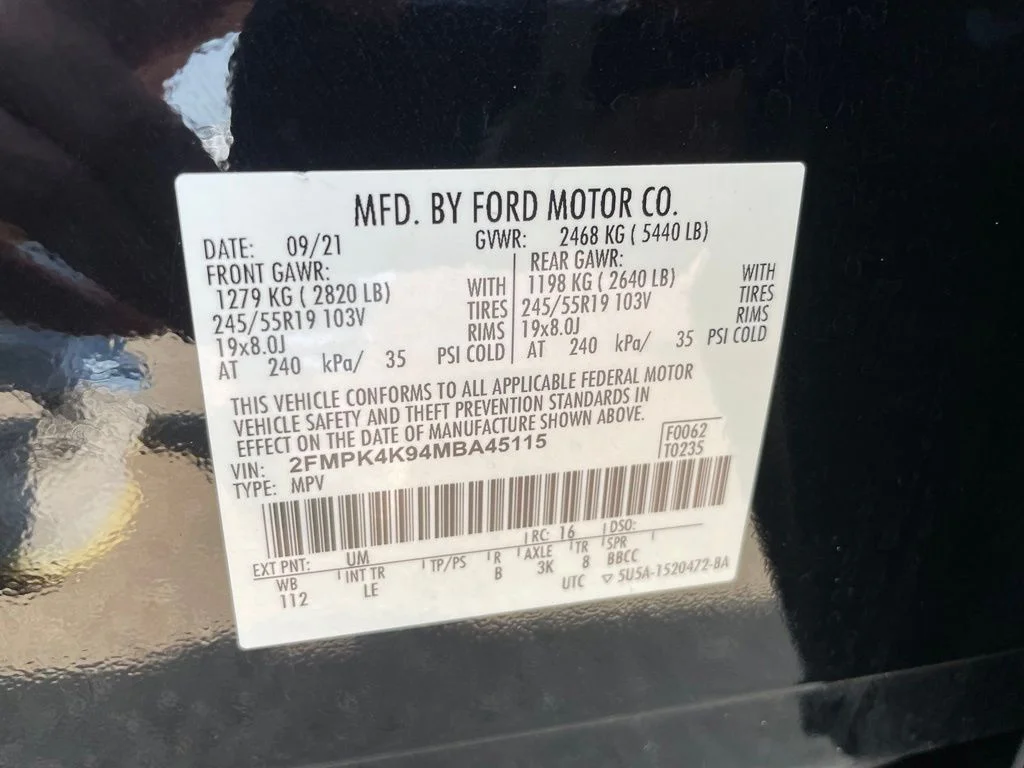 Used 2021 Black Metallic Ford Titanium image 37